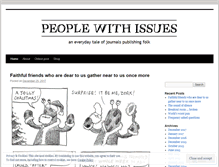 Tablet Screenshot of peoplewithissues.org